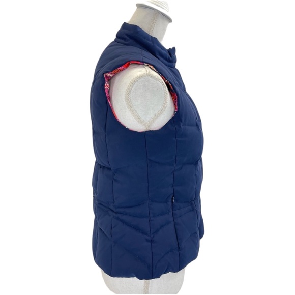 Lilly Pulitzer Down Vest XS Blue - Picture 3 of 12